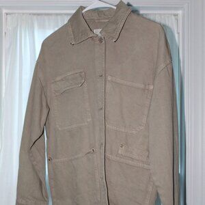 army green coat
